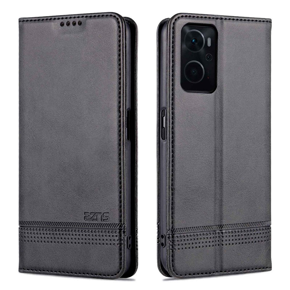 AZNS til Oppo K10 4G/A36/A76/A96 4G/Realme 9i Flip Book Folio Stand Telefoncover PU Læder Pung Magnetisk Automatisk Lukning Beskyttelsescover