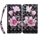 For Oppo A54 5G/A74 5G Anti-fall Wallet Phone Case Pattern Printing Phone Protector PU Leather Stand Cover