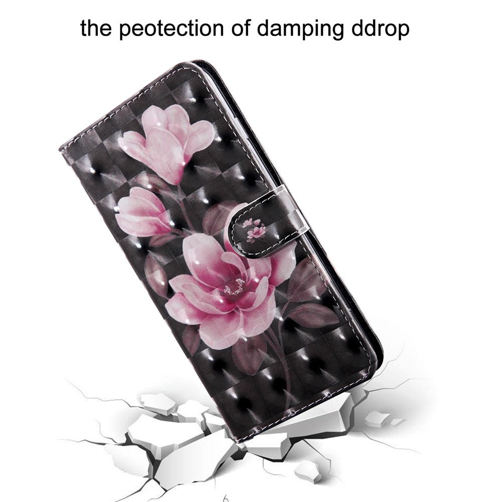 For Oppo A54 5G/A74 5G Anti-fall Wallet Phone Case Pattern Printing Phone Protector PU Leather Stand Cover