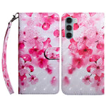 For Oppo A54 5G/A74 5G Anti-fall Wallet Phone Case Pattern Printing Phone Protector PU Leather Stand Cover