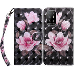 For Oppo A94 5G/A95 5G Protective Case Anti-drop Pattern Printing Phone Shell PU Leather Stand Cover with Wallet