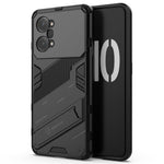 PC + TPU Case for Oppo K10 Pro 5G Anti-fall Kickstand Protective Cover Dual Layer Mobile Phone Shell