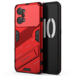 PC + TPU Case for Oppo K10 Pro 5G Anti-fall Kickstand Protective Cover Dual Layer Mobile Phone Shell