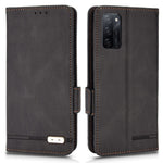 For Oppo A55s 5G Shockproof PU Leather Wallet Flip Protective Phone Case Stand TPU Interior Shell Anti-Scratch Cover