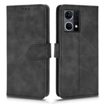 PU Leather Wallet Holster for Oppo Reno7 4G, Magnetic Buckle Skin-Friendly Shockproof Stand Flip Cover