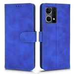 PU Leather Wallet Holster for Oppo Reno7 4G, Magnetic Buckle Skin-Friendly Shockproof Stand Flip Cover