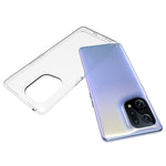 For Oppo Find X5 10Pcs/Pack Inner Watermark-Free Precise Cutout Clear TPU Phone Back Case Soft Protective Cover