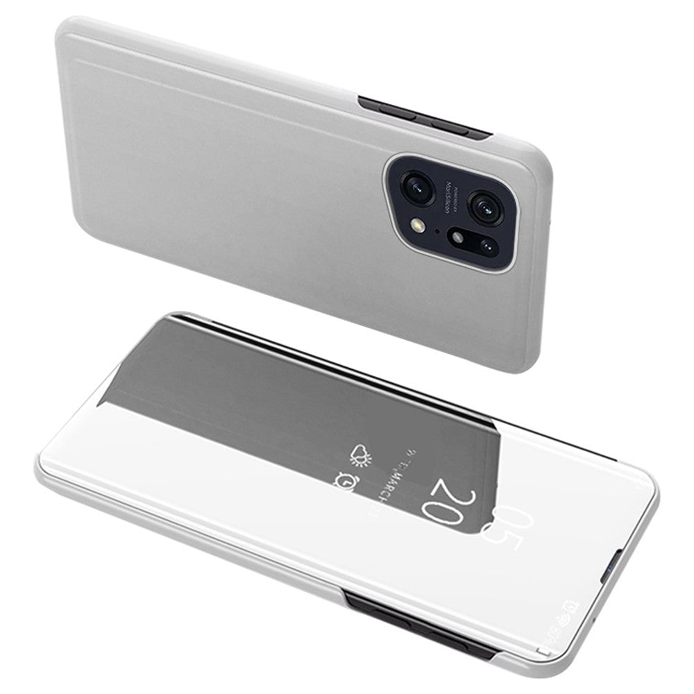 For Oppo Find X5 Pro Flip Læder Cover med Stand Fuld Beskyttende Telefon Etui
