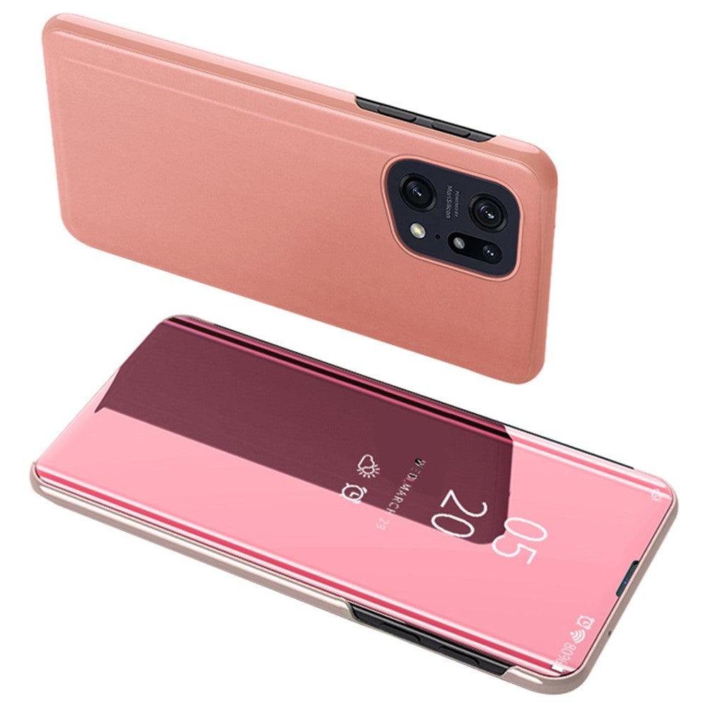 For Oppo Find X5 Pro Flip Læder Cover med Stand Fuld Beskyttende Telefon Etui