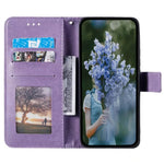 Protective Case for Oppo K10 Pro 5G Imprinted Mandala Flower Pattern Folio Flip Cover PU Leather Anti-drop Wallet Case with Strap