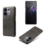 For Oppo Reno8 5G / Reno8 5G (Global Version) Phone Cover Scratch-resistant Textured PU Leather Coated PC Phone Case