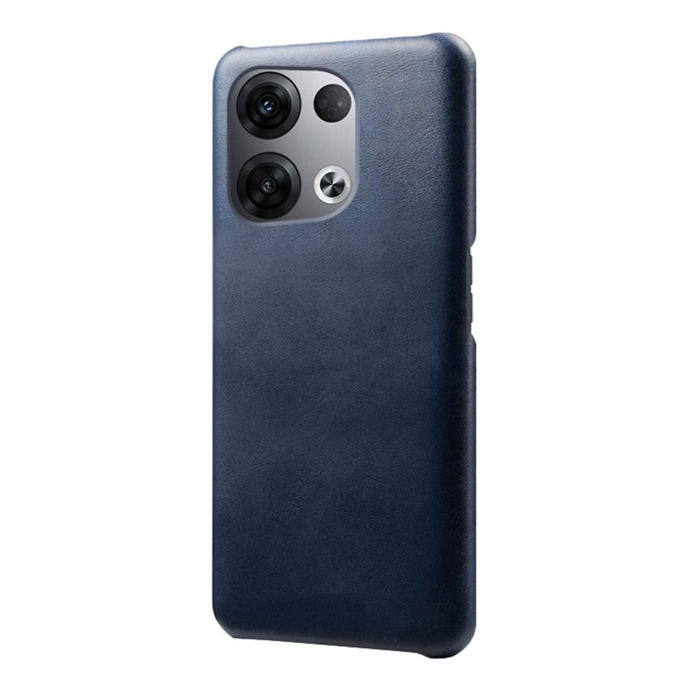 For Oppo Reno8 5G / Reno8 5G (Global Version) Phone Cover Scratch-resistant Textured PU Leather Coated PC Phone Case