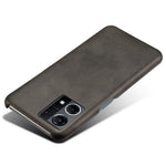 Oppo Reno7 Fallskyddande mobilskal Slitstarkt Texturerat PU-läderbelagt PC Skyddande Mobilskal