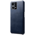 Oppo Reno7 Fallskyddande mobilskal Slitstarkt Texturerat PU-läderbelagt PC Skyddande Mobilskal
