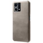 Oppo Reno7 Fallskyddande mobilskal Slitstarkt Texturerat PU-läderbelagt PC Skyddande Mobilskal