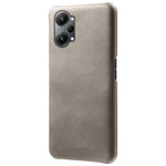 For Oppo K10 Pro 5G Slim Thin Phone Cover Scratch-resistant Textured PU Leather Coated PC Phone Case