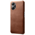 For Oppo K10 Pro 5G Slim Thin Phone Cover Scratch-resistant Textured PU Leather Coated PC Phone Case