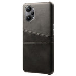 For Oppo K10 Pro 5G Anti-fall Phone Case Thin Card Slots Back Case PU Leather Coated Hard PC Cover