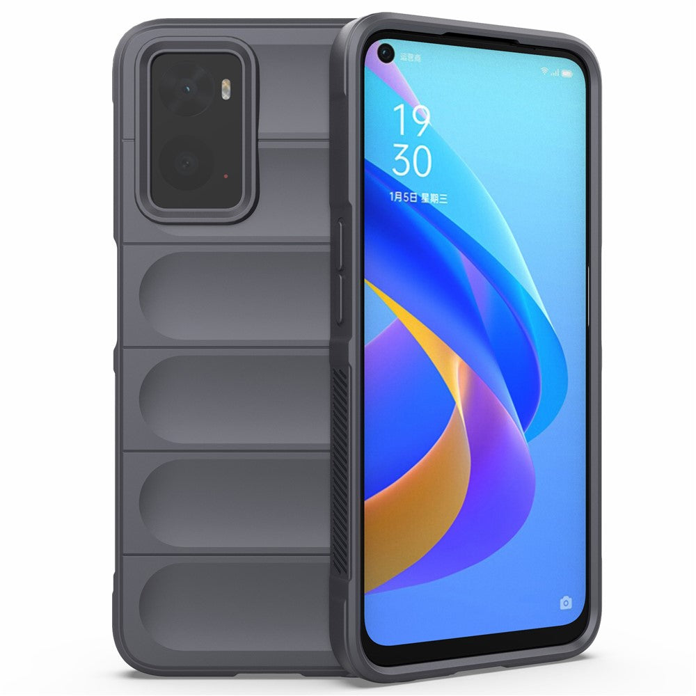 Soft TPU Case for Realme 9i/Oppo A36/A76 4G Anti-fall Phone Wear-resistant Rugged Back Cover Phone Protector