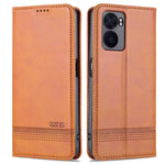 AZNS PU-læderpung-etui til Oppo A57 (2022) 5G / A77 5G / OnePlus Nord N300 5G med foldbart mønster, skjult magnetisk støttefod og folio-mobilcover