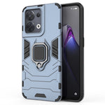 Ring Kickstand Drop-proof Phone Case for Oppo Reno8 5G (Global Version) / Oppo Reno8 5G, Soft TPU + Hard PC Hybrid Cover