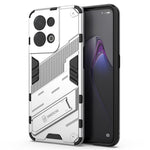 Oppo Reno8 5G (Global Version) / Oppo Reno8 5G Fallskydd Hårt PC Stötsäkert TPU Reptåligt mobilskal med Stöd