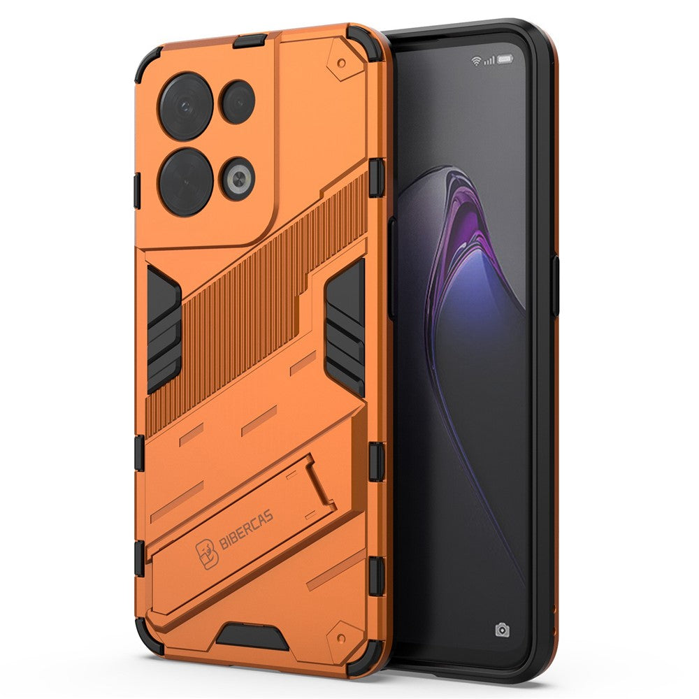 Oppo Reno8 5G (Global Version) / Oppo Reno8 5G Fallskydd Hårt PC Stötsäkert TPU Reptåligt mobilskal med Stöd