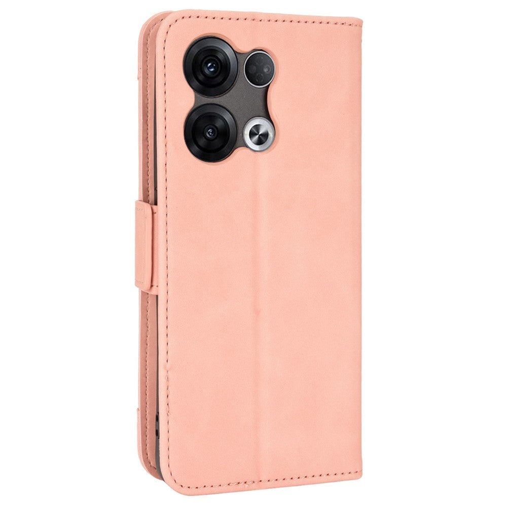 For Oppo Reno8 5G / Reno8 5G (Global Version) PU Leather Full Protection Case Wallet Stand Phone Cover with Multiple Card Slots