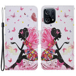 Cross Texture Pattern Printing Leather Case for Oppo Find X5, Stand Wallet Protective Phone Cover with Strap