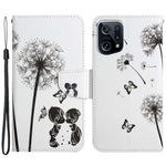 Cross Texture Pattern Printing Leather Case for Oppo Find X5, Stand Wallet Protective Phone Cover with Strap