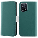 Candy Color Wallet Stand Case for Oppo Find X5, Litchi Texture PU Leather Drop-proof Phone Cover