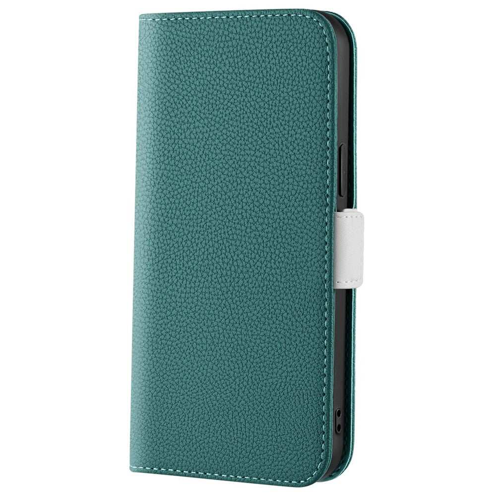 Candy Color Case for Oppo Find X5 Pro, Wallet Style Litchi Texture PU Leather Adjustable Stand Phone Shell