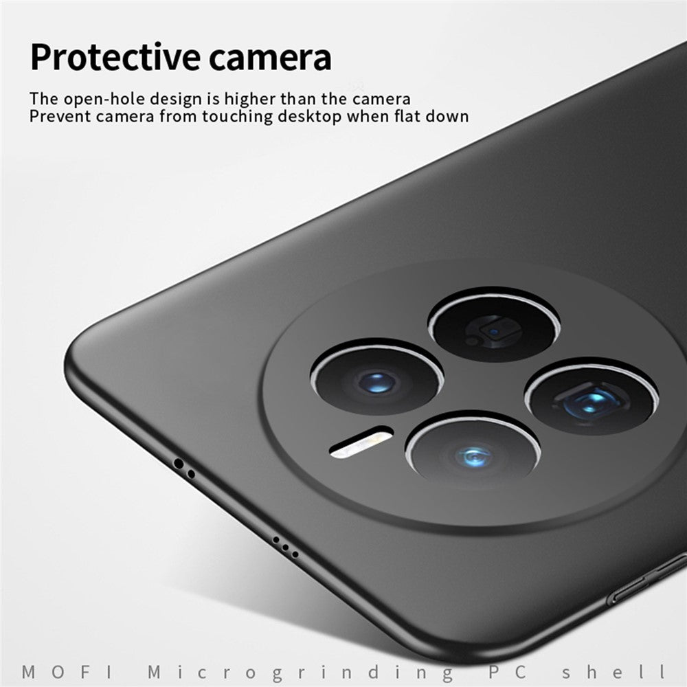 MOFI JK PC Series-1 for Huawei Mate 50 4G Ultra Slim Matte Phone Case Drop-proof Hard PC Back Case with Strap