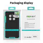 MOFI JK PC Series-1 for Huawei Mate 50 Pro 4G Matte Hard PC Back Case Anti-shock Protector Phone Shell with Strap