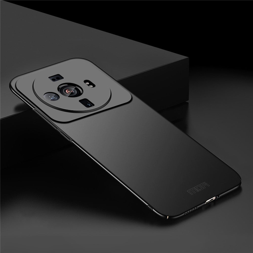 MOFI JK PC Series-1 for Xiaomi 12S Ultra 5G Matte Phone Case Bump Proof Hard PC Back Case with Strap