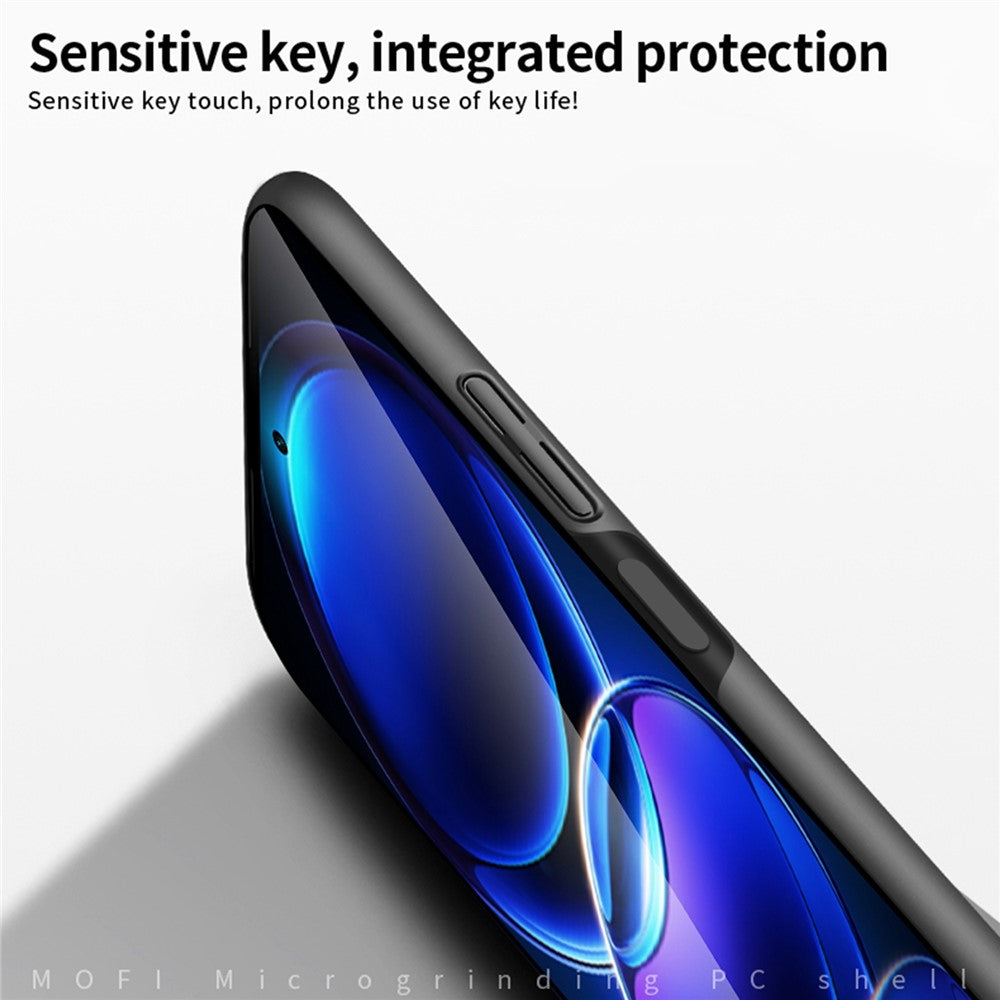 MOFI JK PC Series-1 for Xiaomi Redmi Note 12 Pro 5G Anti-scratch Matte Phone Case Hard PC Protective Cover with Strap