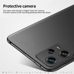 MOFI JK PC Series-1 for Xiaomi Redmi Note 12 Pro 5G Anti-scratch Matte Phone Case Hard PC Protective Cover with Strap