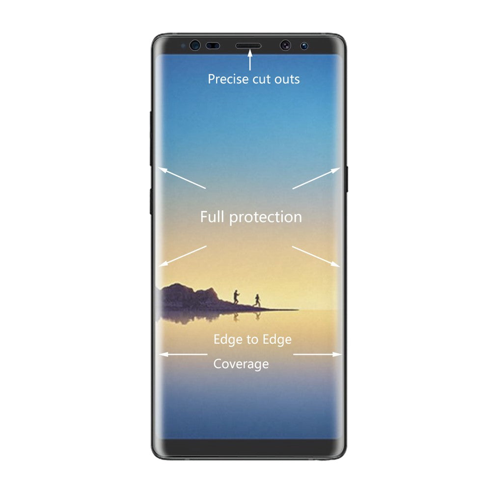 HAT PRINCE Ultra Clear PET Curved Full Coverage Screen Protector Film för Samsung Galaxy Note 8