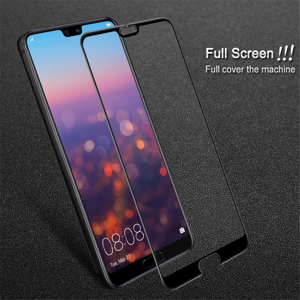 IMAK Pro+ Explosionsskyddande Heltäckande Härdat Glas Skärmskydd för Huawei P20 Pro