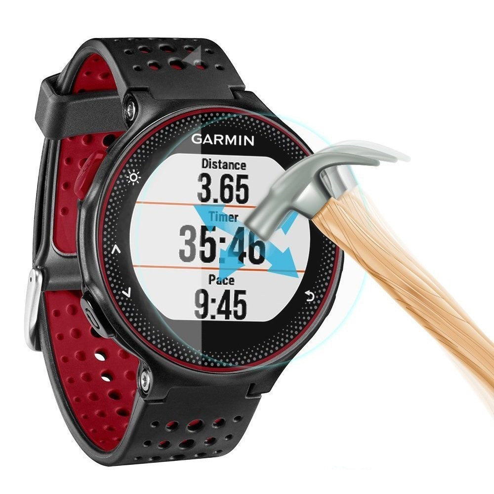 0,3 mm 9H Hærdet Glas Skærmbeskytter Film til Garmin Forerunner 220/225/230/235/620/630