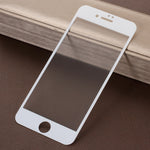 RURIHAI for iPhone 8 4.7 inch 0.26mm 2.5D AB Glue Frosted Full Coverage Tempered Glass Protector Film