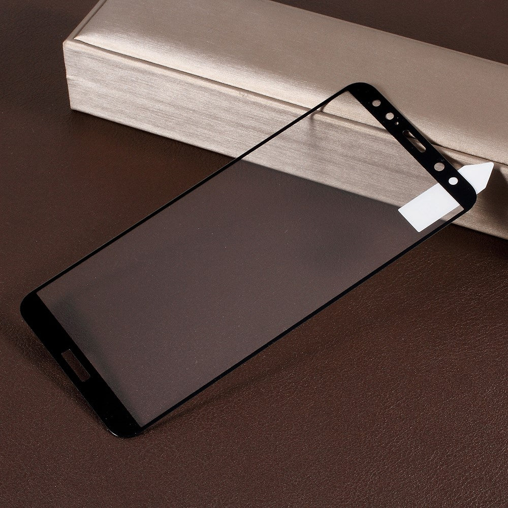 RURIHAI Solid Defense Heltäckande Härdat Glas Skärmskyddsfilm för Huawei Mate 10 Lite