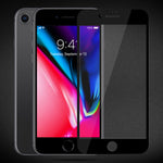 MOCOLO Silk Printing Skærmbeskytter til iPhone 7/8/SE (2022)/SE (2020) 4,7 tommer, Fuld Dækning Fuld Lim Hærdet Glas Anti-Eksplosions Beskyttelsesfilm