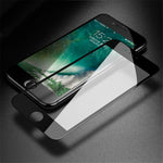 MOCOLO Silk Printing Skærmbeskytter til iPhone 7/8/SE (2022)/SE (2020) 4,7 tommer, Fuld Dækning Fuld Lim Hærdet Glas Anti-Eksplosions Beskyttelsesfilm