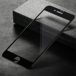MOCOLO Silk Printing Skærmbeskytter til iPhone 7/8/SE (2022)/SE (2020) 4,7 tommer, Fuld Dækning Fuld Lim Hærdet Glas Anti-Eksplosions Beskyttelsesfilm