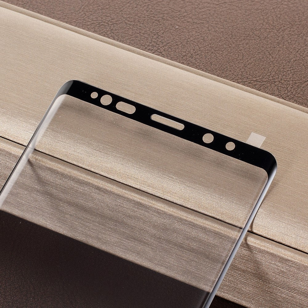 For Samsung Galaxy Note9 9H Arc Edges Silk Printing Tempered Glass Full Size Screen Protector