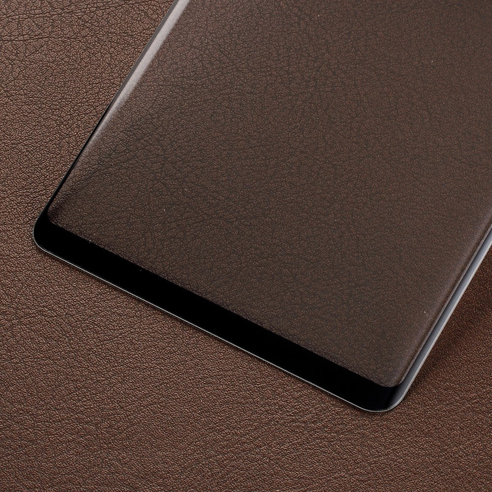 For Samsung Galaxy Note9 9H Arc Edges Silk Printing Tempered Glass Full Size Screen Protector