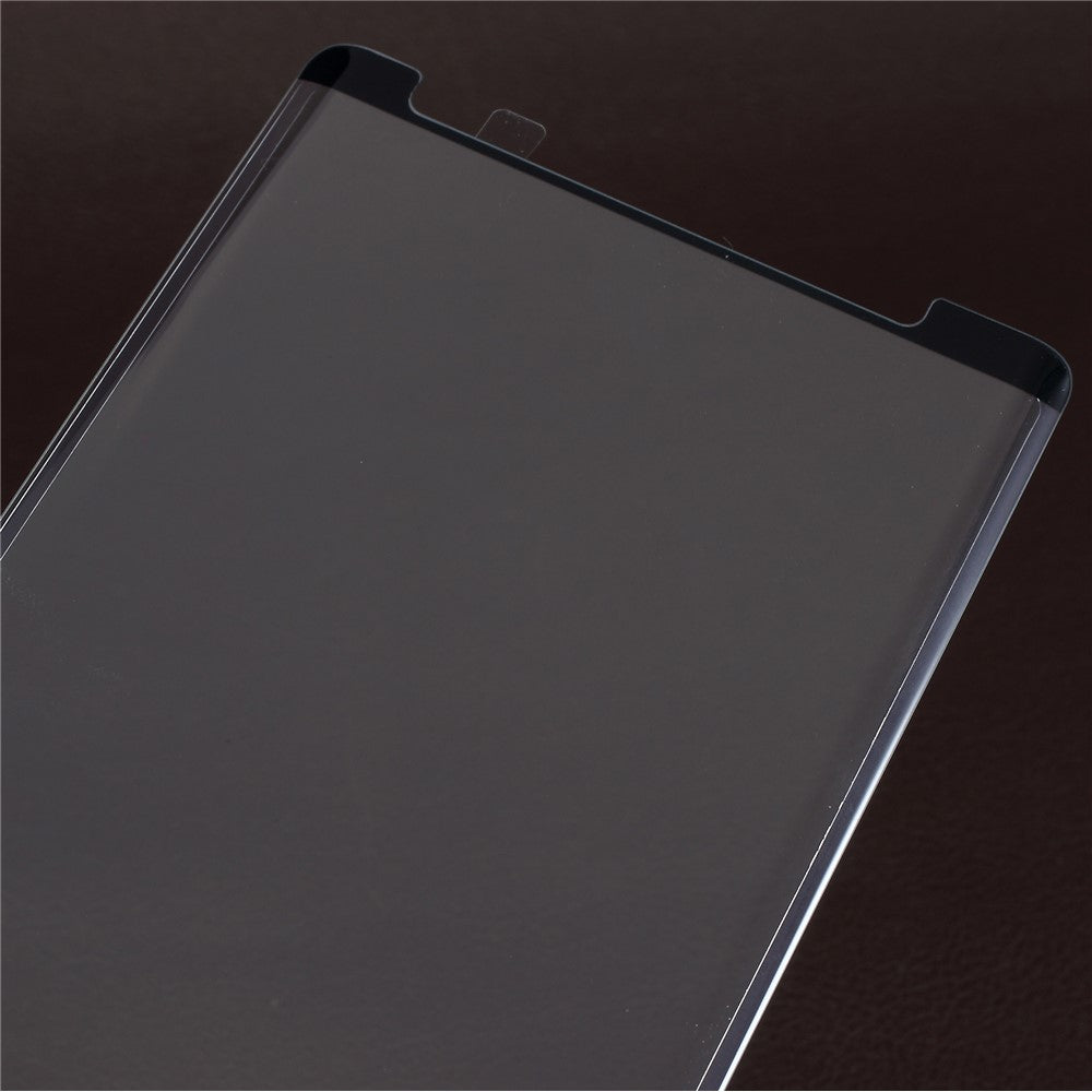 RURIHAI 0.26mm 3D Curved Full Screen Tempered Glass Protection Film for Samsung Galaxy Note 9 (Opening on Top)