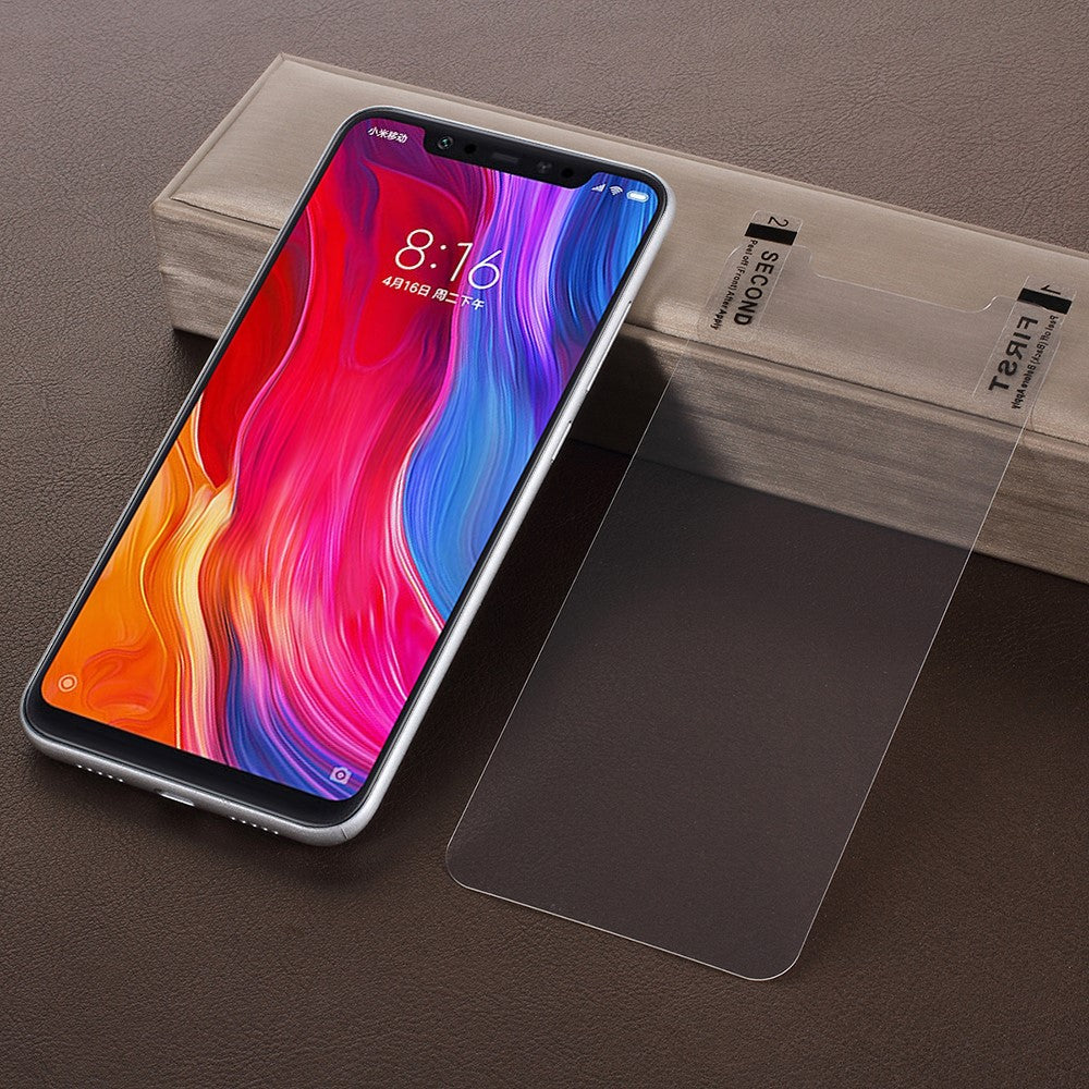 HD Clear Screen Protector Guard Film for Xiaomi Mi 8 Explorer Edition / Mi 8 (6.21-inch) (Black Package)