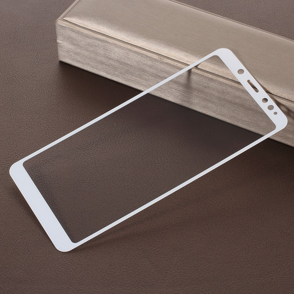 RURIHAI 2.5D Curved Tempered Glass Full Size Screen Film for Xiaomi Redmi Note 5 Pro (Dual Camera) / Redmi Note 5 (China)